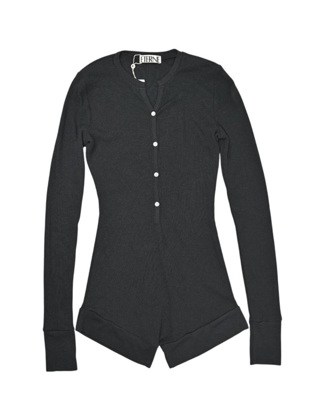 Eterne Thermal Romper in Black